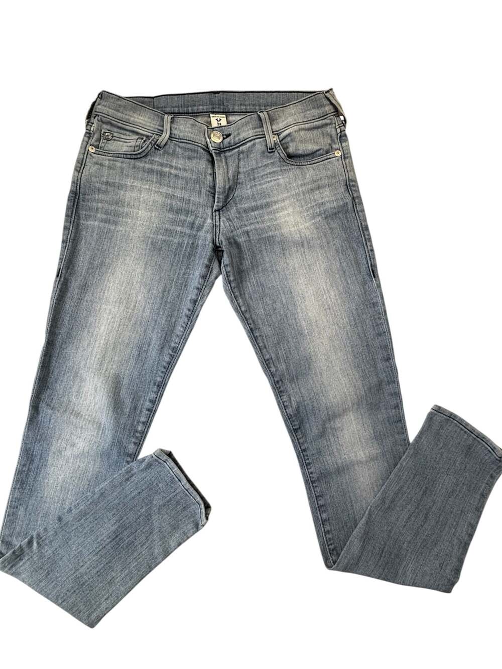 True Religion Jennie Curvy Skinny Fit Blue Jeans